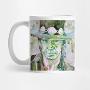 STEVIE RAY VAUGHAN- watercolor portrait .1 Mug